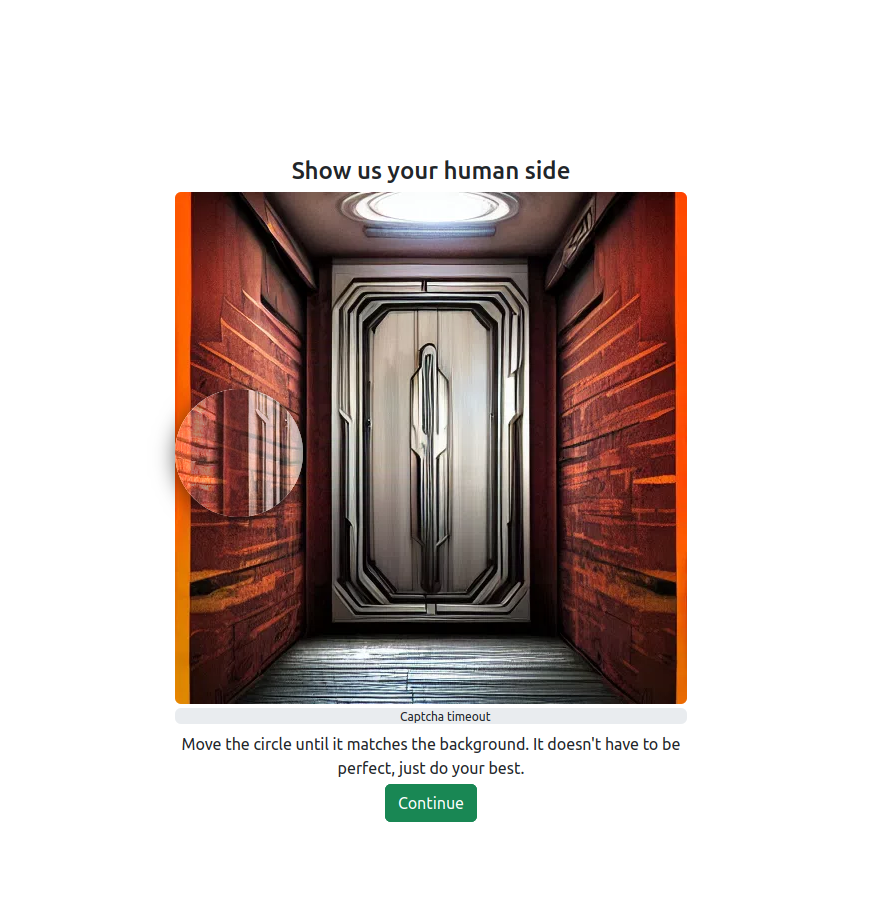 Advanced captcha verification system with anti-bot protection